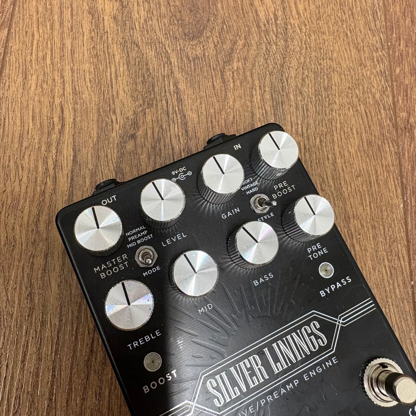Pre-Owned DSM & Humboldt Silver Linings Overdrive & Preamp Engine Pedal