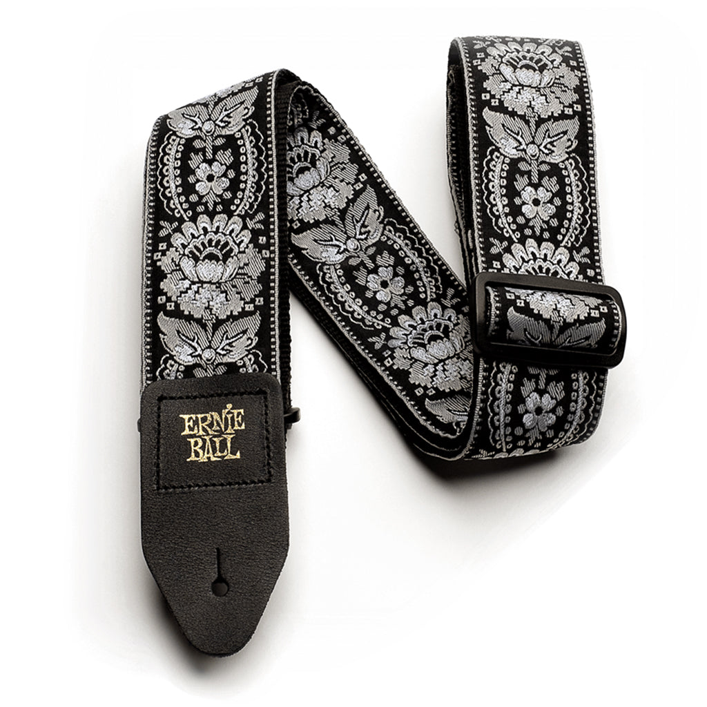 Ernie Ball Jacquard Guitar Strap - Silver Orleans