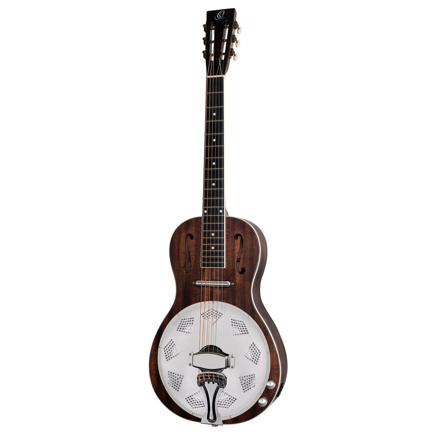 ORTEGA Americana Series RRG30E-WB Resonator - Whiskey Burst Matte