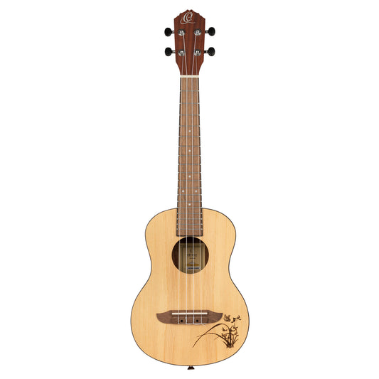 ORTEGA Bonfire Series Tenor Ukulele 4 String - Spruce/Sapele Natural