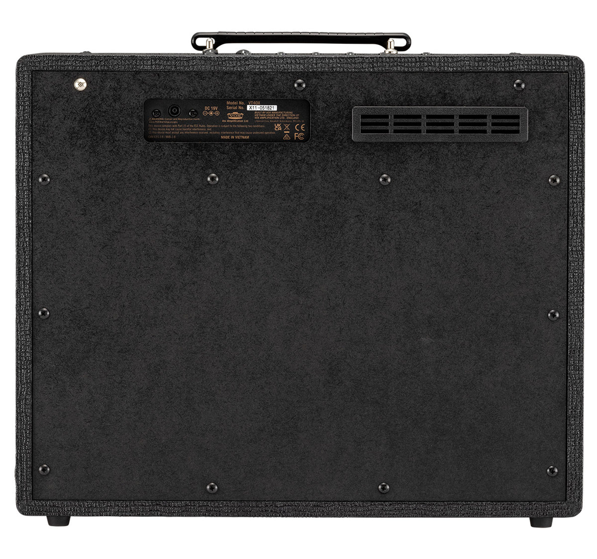 Vox VT40X Classic Blue Valvetronix 40w 1x10" Combo Amp