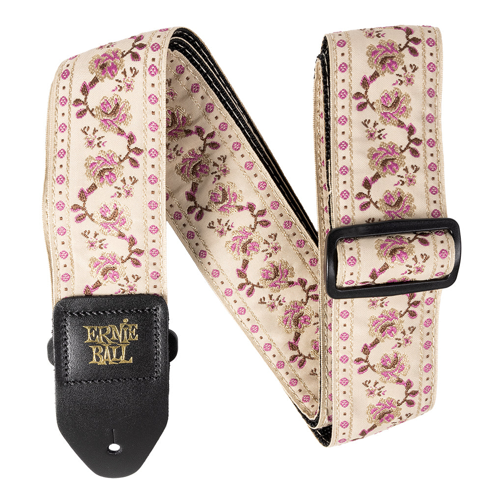Ernie Ball Jacquard Guitar Strap - Winding Rose