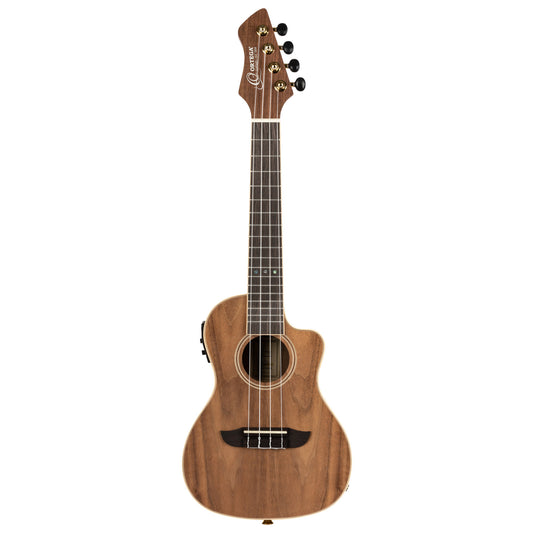 ORTEGA Horizon Series Concert Preamp Ukulele - Walnut Natural + Bag