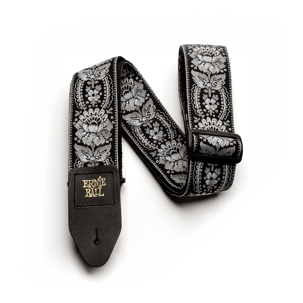 Ernie Ball Jacquard Guitar Strap - Silver Orleans