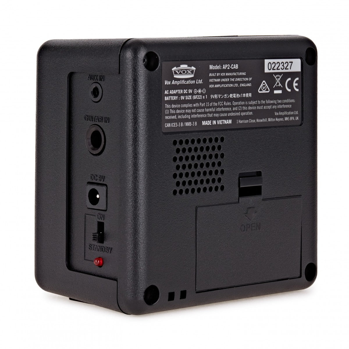 Vox amPlug2 2w 1x3" Cabinet