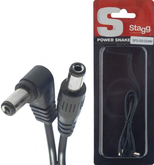 Stagg SPS-020-DCMM DC Effect Pedal Supply Cable - 20cm