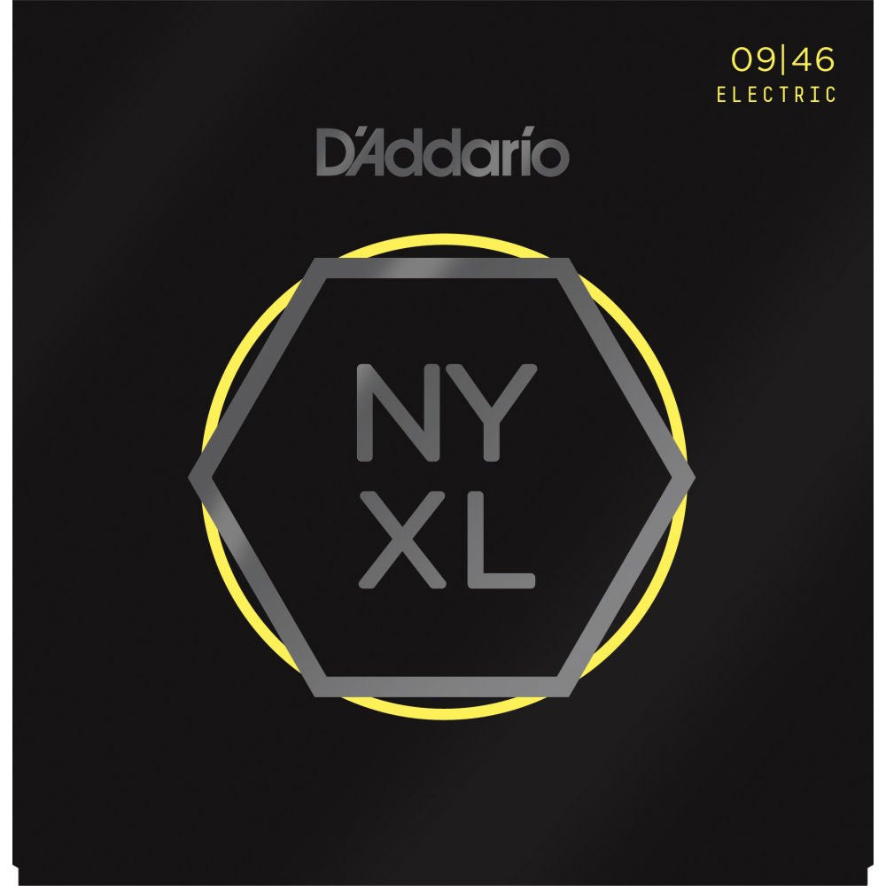 D'Addario NYXL0946 Nickel Wound, Super Light Top/ Reg Bottom (.009 -.046)