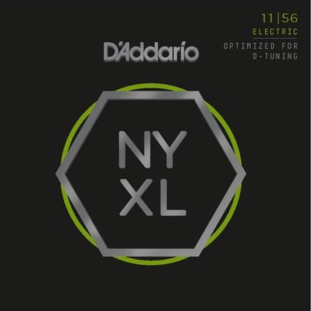 D'Addario NYXL1156 Nickel Wound, Medium Top / Extra-Heavy Bottom (.011 -.056)
