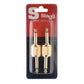 Stagg Audio Adapters - Staggered 1/4" Jack Plug To 1/4" Jack Plug (Pack of 2)