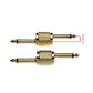 Stagg Audio Adapters - Staggered 1/4" Jack Plug To 1/4" Jack Plug (Pack of 2)