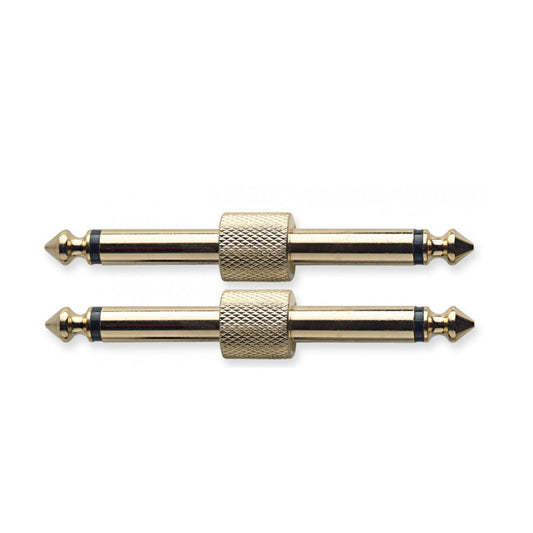 Stagg Audio Adapters - 1/4" Jack Plug To 1/4" Jack Plug (Pack of 2)