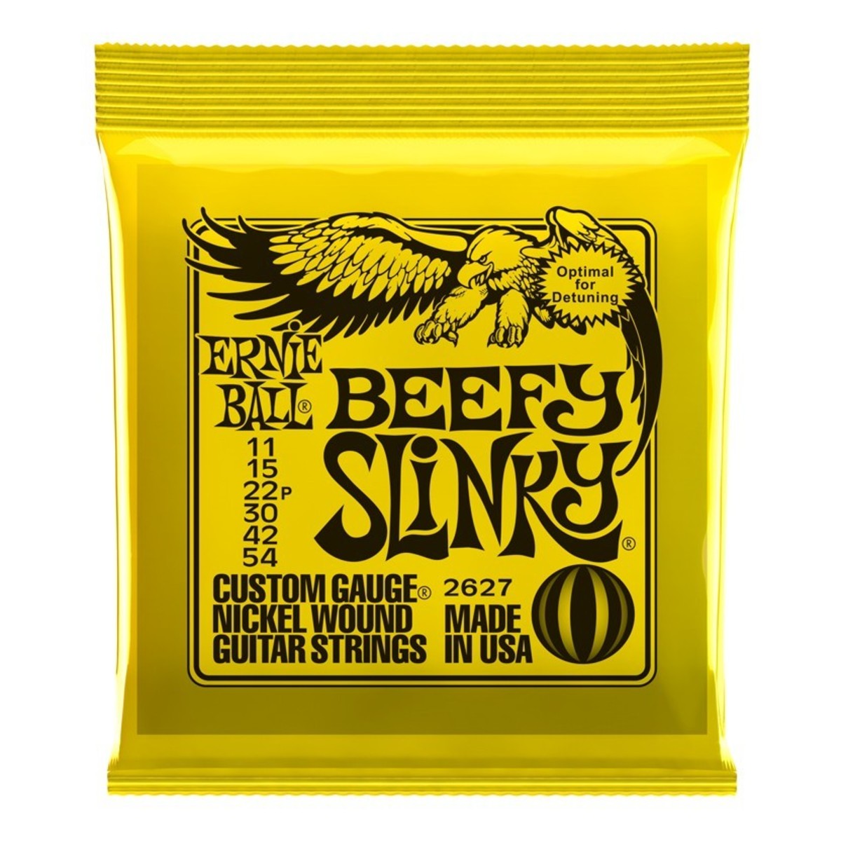 Ernie Ball Beefy Slinky Electric Guitar Strings (.011 -.054)