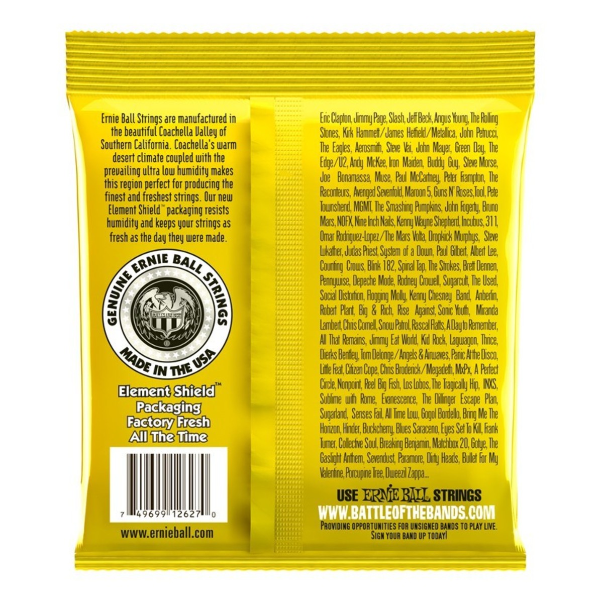 Ernie Ball Beefy Slinky Electric Guitar Strings (.011 -.054)