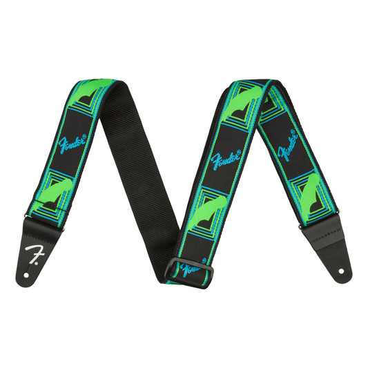 Fender Neon Monogrammed Strap 2"