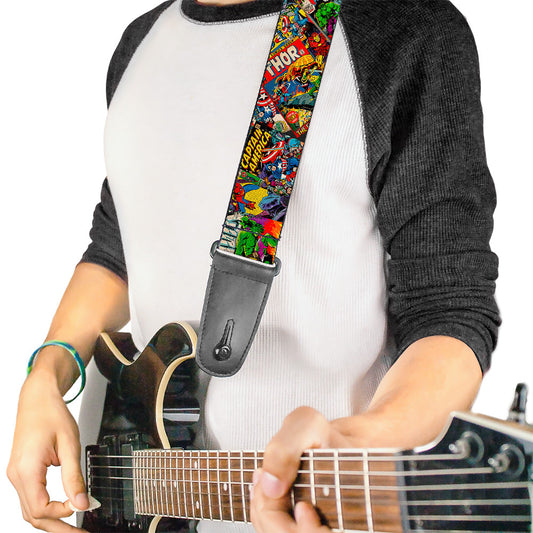Buckle-Down Guitar Strap - Marvel Comics