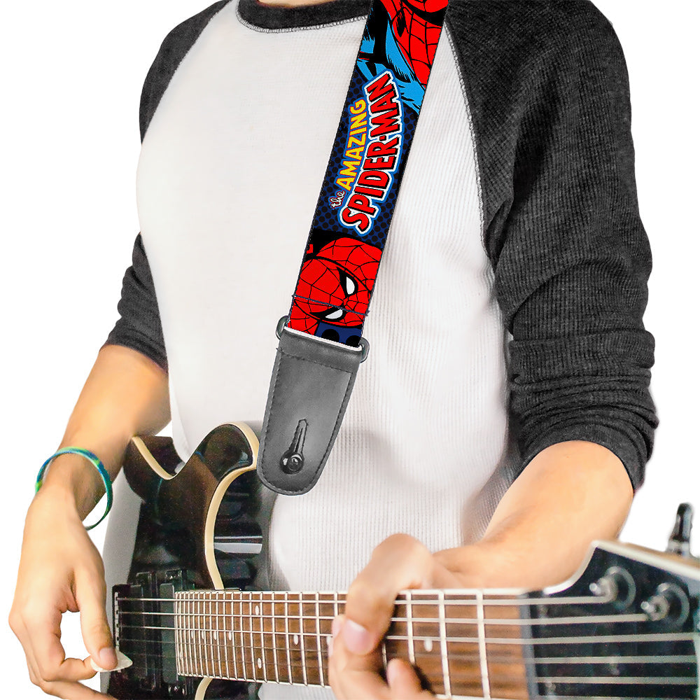 Buckle-Down Marvel Guitar Strap - Amazing Spiderman