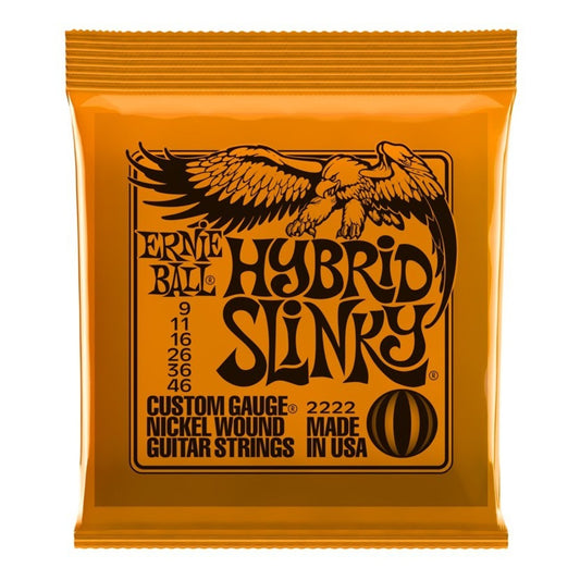 Ernie Ball Hybrid Slinky Electric Guitar Strings (.009 -.046)