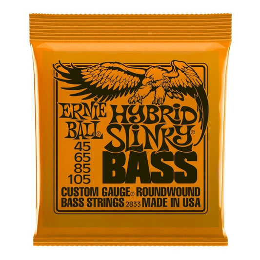 Ernie Ball Hybrid Slinky Bass Guitar Strings (.045 -.105)