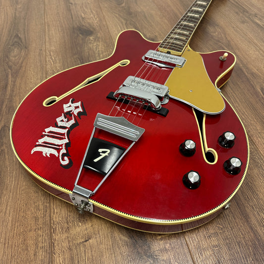 Pre-Owned Fender Coronado II - Cherry Red - 1966
