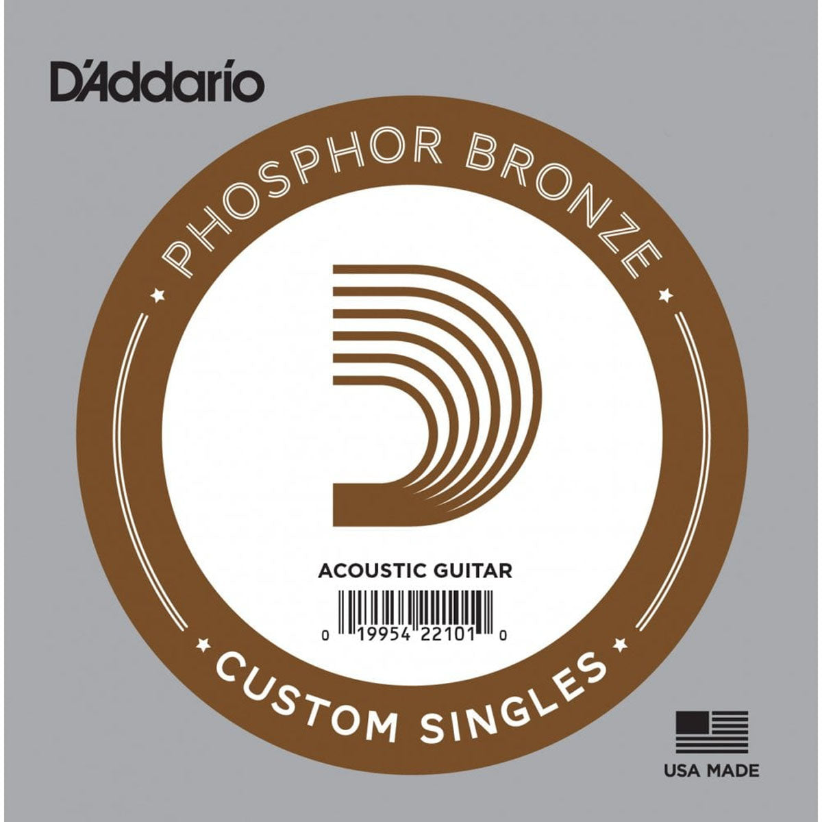 D'Addario Individual Phosphor Bronze Wound Strings