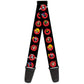 Buckle-Down Loony Tunes Guitar Strap - Characters