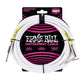 Ernie Ball Instrument Cable in White - Straight/Angle