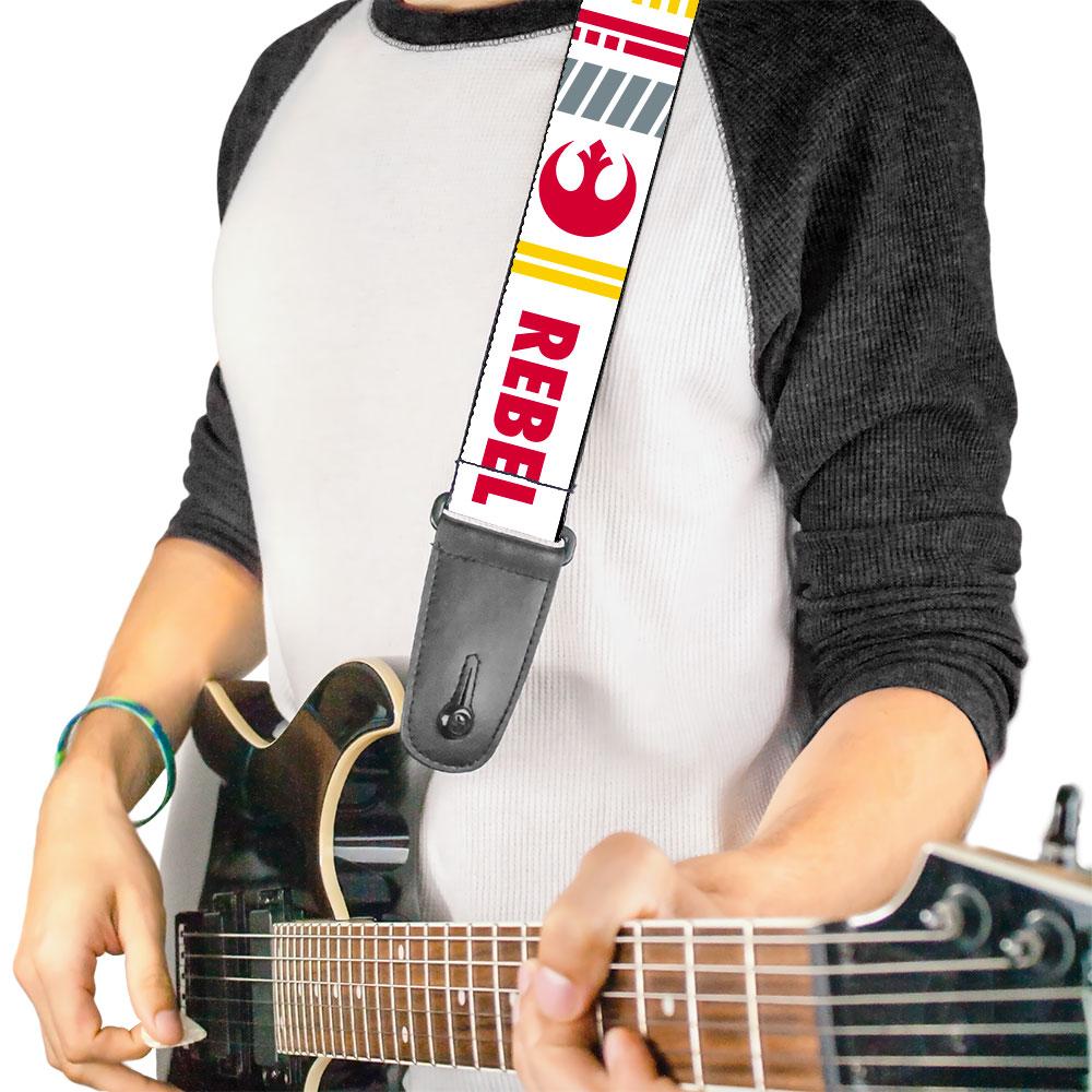 Buckle-Down Star Wars Guitar Strap - Rebel Alliance