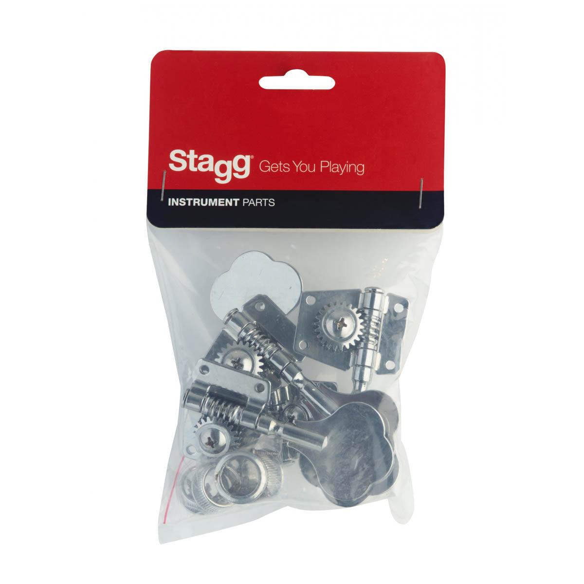 Stagg Vintage Style Machine Head Tuners For Bass Guitar (Pack of 4)