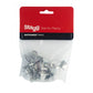 Stagg Acoustic Guitar Machine Heads 3x3 in Chrome
