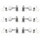 Stagg Acoustic Guitar Machine Heads 3x3 in Chrome