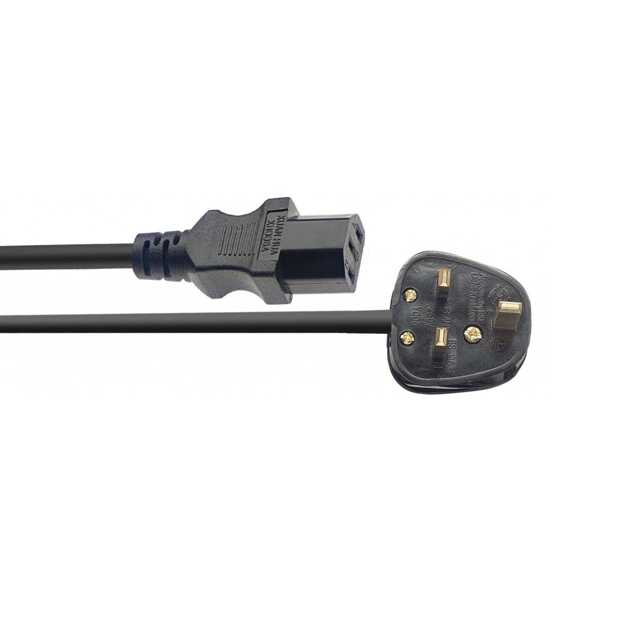 Stagg S-Series Power Cable - 1.5m UK 3-Pin Plug