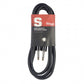 Stagg S-Series Speaker Cable - 1/4" Jack Plug To 1/4" Jack Plug - 16GA