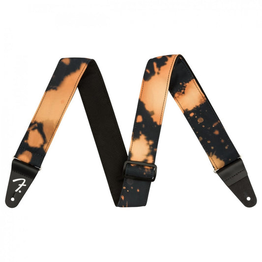 Fender Tie Dye Acid Wash Strap 2" - Black