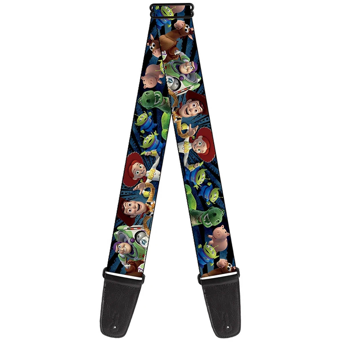 Buckle-Down Toy Story Guitar Strap - Running Characters