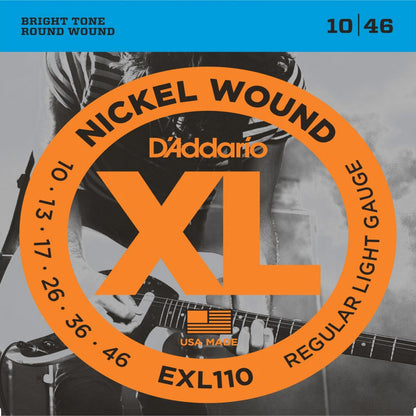 D'Addario EXL110 XL Nickel Wound, Regular (.010 -.046)