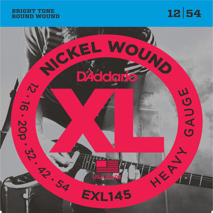 D'Addario EXL145 XL Nickel Wound, Heavy (.012 -.054)