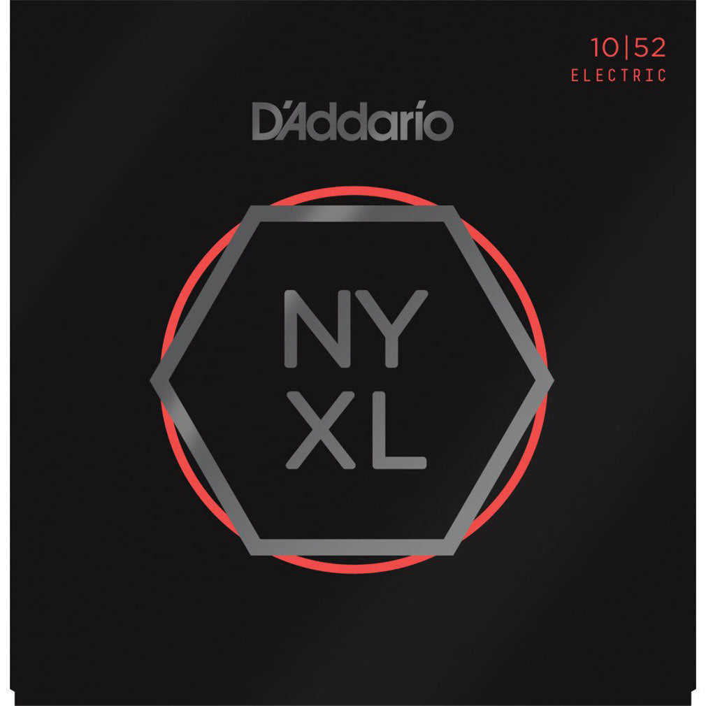 D'Addario NYXL1052 Nickel Wound, Light Top/Heavy Bottom (.010 -.052)