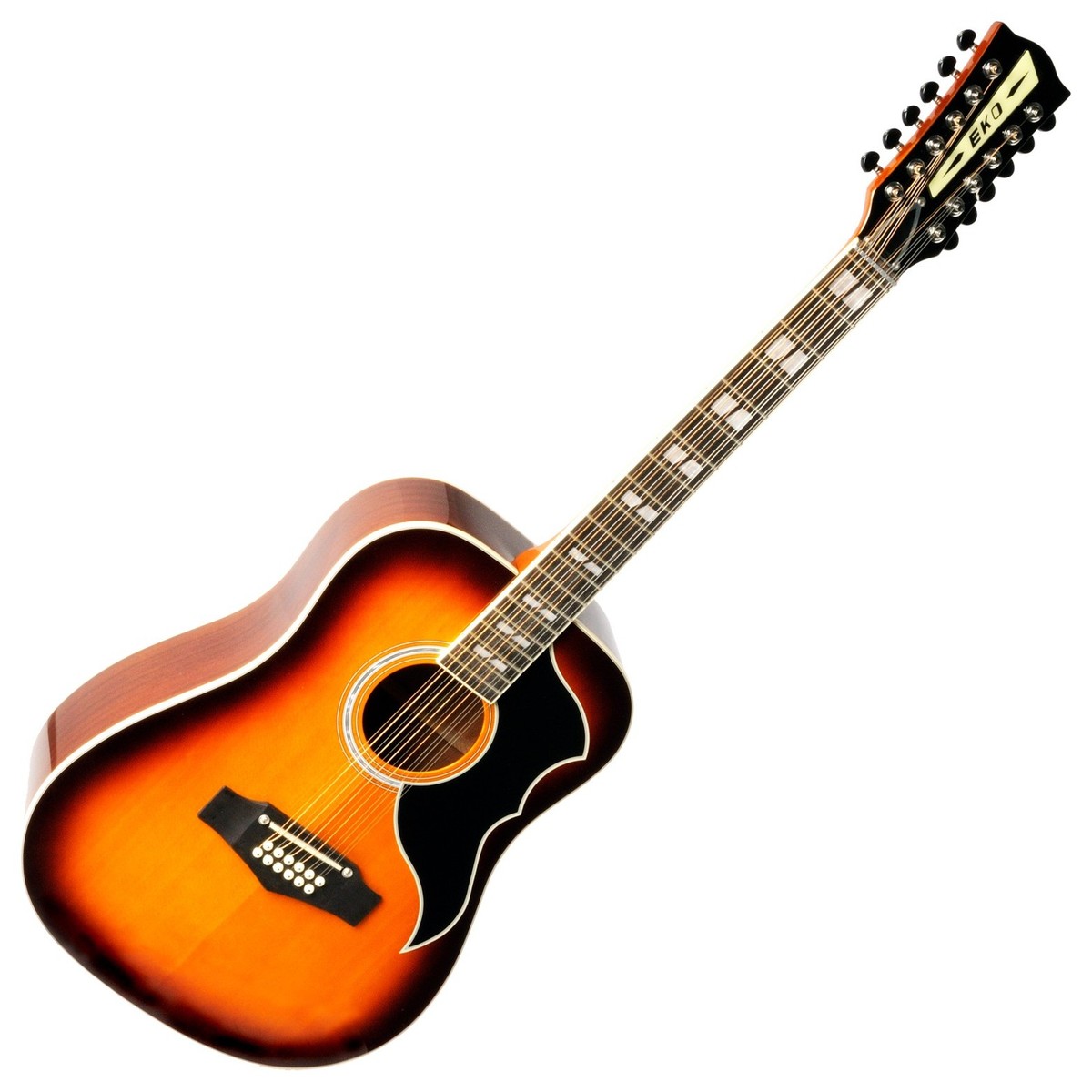 Eko Ranger 12 VR Acoustic Guitar in Honey Burst
