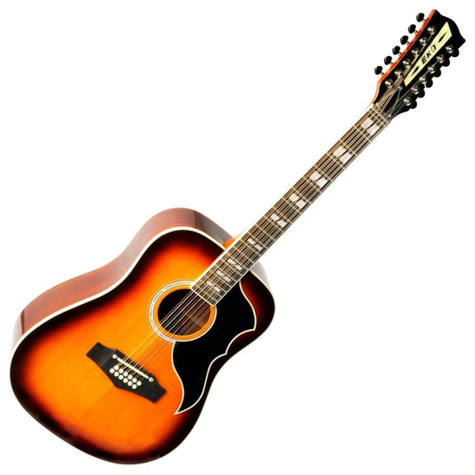 Eko Ranger 12 VR Acoustic Guitar in Honey Burst