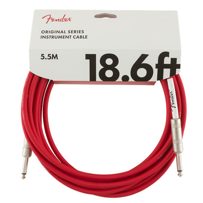 Fender Original Series Instrument Cable in Fiesta Red