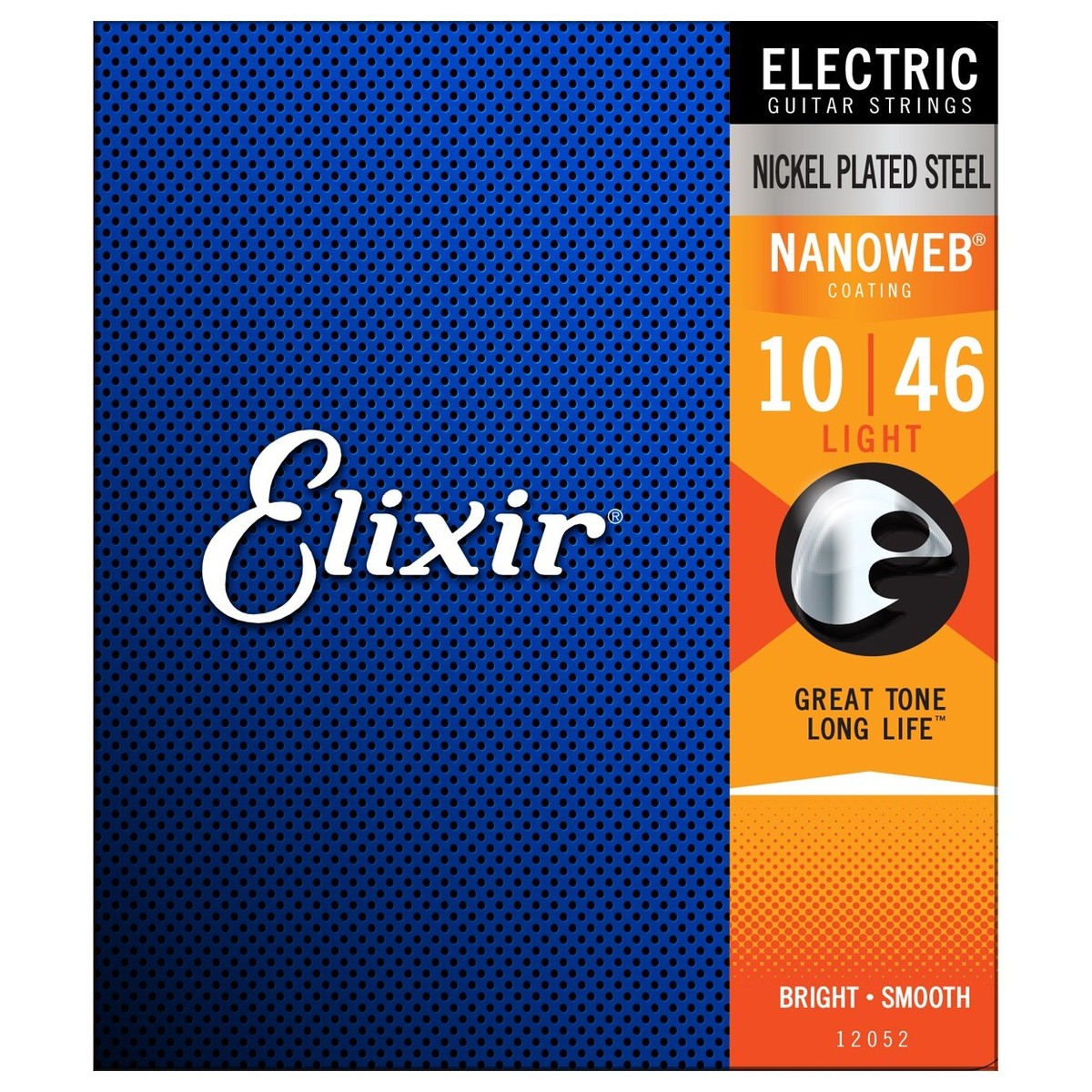 Elixir Nanoweb Electric Guitar Strings (.010-.046) Light