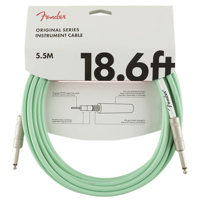 Fender Original Series Instrument Cable in Surf Green
