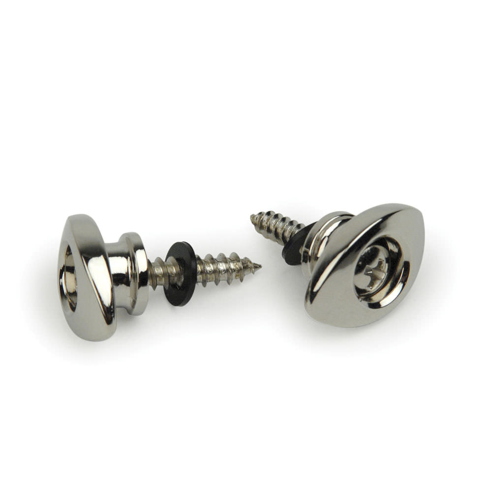 D'Addario Elliptical End Pins - Chrome