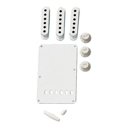 Fender Stratocaster Accessory Kit - White  **Genuine Fender Parts**